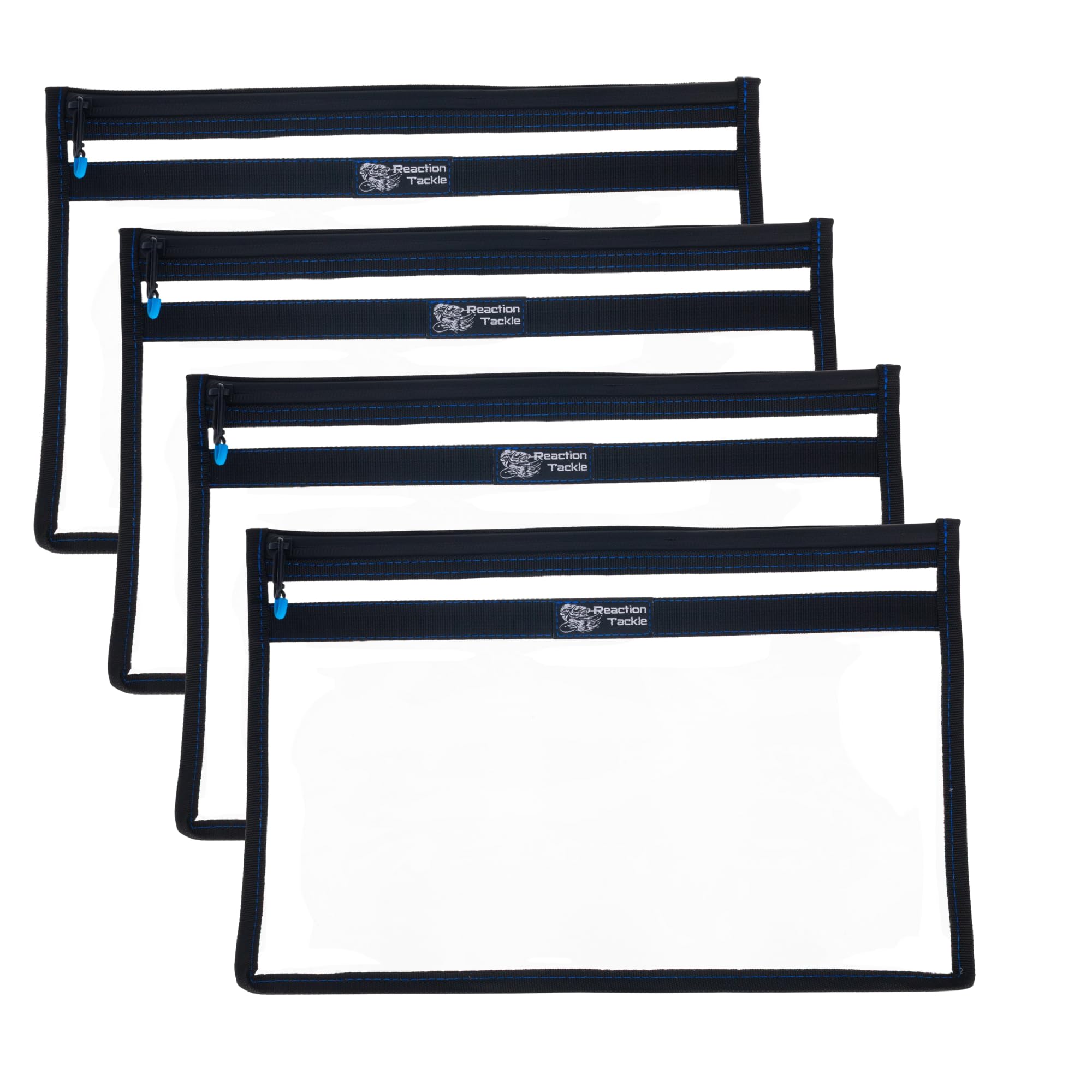 Reaction Tackle Clear Water-Resistant Storage Bag for Bait and Fishing Gear - Ideal for Bait and Tackle Storage